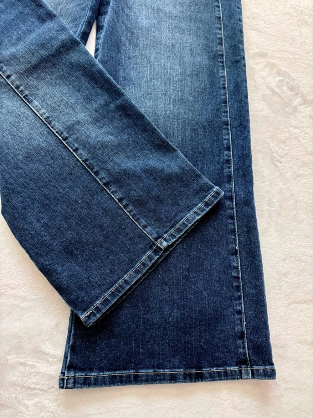 NAUTICA JEANS Wide Leg High Waist Side-Zip Sailor Jean--NWT--8 - Picture 4 of 16